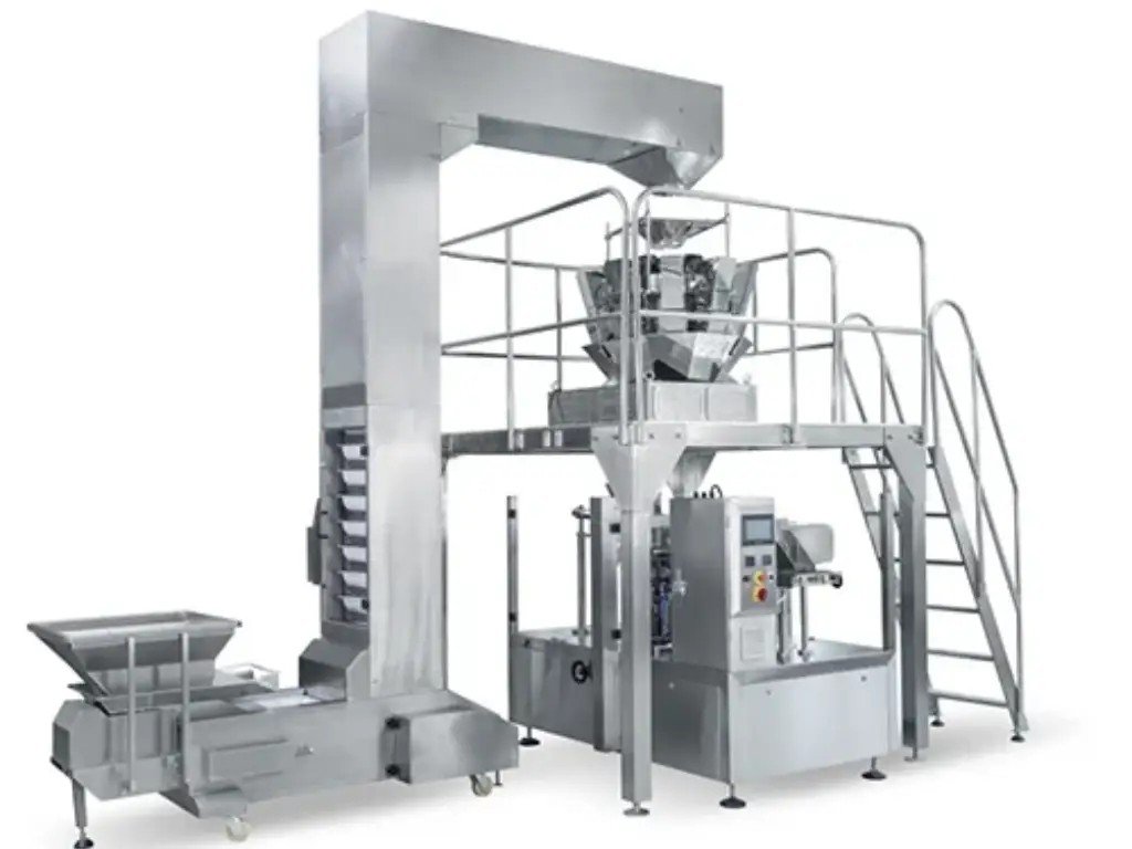 vffs auger filler collar type machine