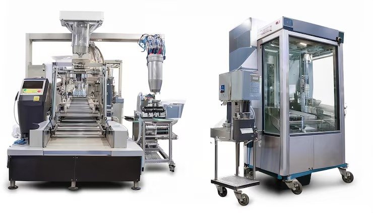 imgi 160 automatic packaging machine with conveyor belt enclosing chamber food products 935722 8353